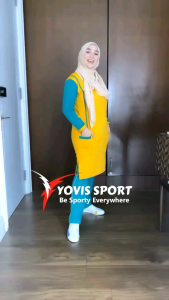 Setelan Senam Tunik Yovis Sport Original