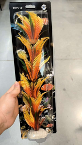 ต้นไม้เทียมประดับตู้ปลา