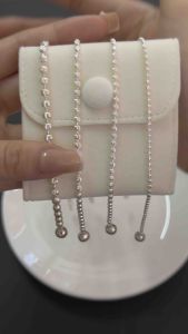 L&X Jewelry | Original S990 Pure Silver Gong Bead Anklet