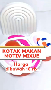 Lunch Box Mixue Bento Tempat Makan | Free Sendok