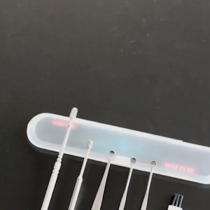 Earwax Set Alat korek kuping telinga ear wax Stainless steel Pembersih kotoran 5 in 1