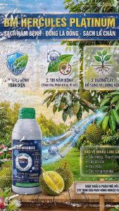 ⁠[CHÍNH HÃNG] Thuốc Trừ Bệnh BM HERCULES - HARUKO 5SC (Hexaconazole + Kẽm) 1L | Siêu Chặn Đọt Sạch Nấm Đứng Lá⁠