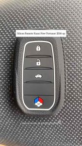 Silicon Remote Kunci Mobil New Fortuner 2016 ke atas karet tebal model sporty