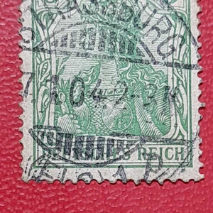 Prangko Jerman Kuno Jadul 5 Pfennig Tahun 1902-1904 USED