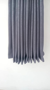 Gorden Jendela Lebar 12 Gelembung 24 Lubang Ring Bahan Blackout Import Premium