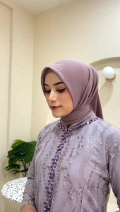 [ BAYAR DI TEMPAT ] SETELAN KEBAYA TULLE - KEBAYA TUNI - KEBAYA WISUDA - KEBAYA PESTA - COD