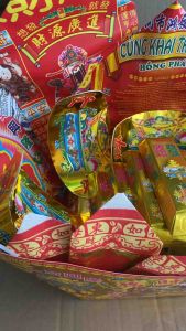 Mâm Giấy Cúng Khai Trương Hồng Phát Đại Lợi 2026 - Nhang Đèn Thiên Lộc