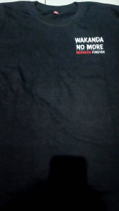 T-SHIRT KAOS WAKANDA NO MORE INDONESIA SELAMANYA Lengan Panjang