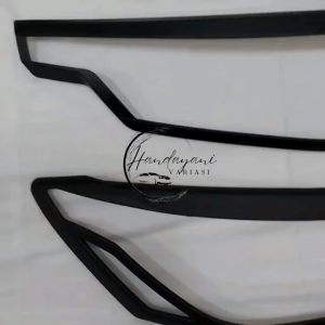 Paket Garnish Cover Lampu Depan Belakang Suzuki Ertiga 2018 2025 Hitam Doff