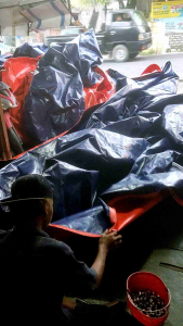 TERPAL KOLAM IKAN UK 3X2X1 BAHAN A15 MADE IN KOREA