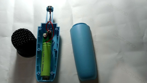 Baterai cas mic bluetooth type 14500 3000mAh awet tahan lama..