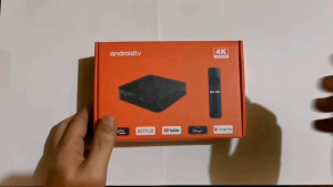 Android tv box IATV Q5 with Bluetooth Voice Remote Control | 5G WIFI | 4K UHD | Bluetooth 5.2 | Plug and Play