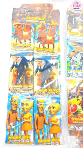 36pck BRAIN ROT TRADING CARD GAME/loot bag fillers /paninda /giveaways/party favors.