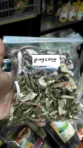Ginseng kering - spesial akar ginseng - berat 100 gram - talinum paniculatum