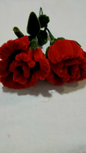 chenille stem rose flower  home decoration  presents for special occasions
