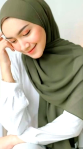 hijab pasmina Crinkle airflow 175 x 75