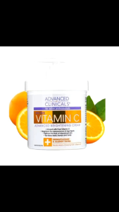 New Lot 🎯 Vitamin C Advanced Brightening Cream 16 oz (454 g) by Advanced Clinicals Import from USA