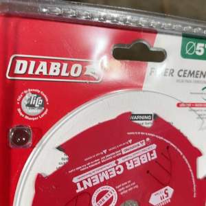 Diablo 5 in. x 6-Teeth Fiber Cement Saw Blade