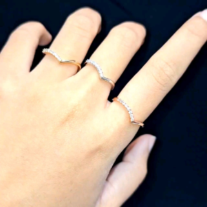 Deux - Cincin Wanita Premium Fuji Mata