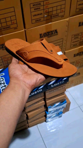LOZTA Sandal Kulit Pria Jepit Premium Modern Series