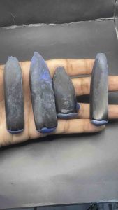 Synthetic Spinel Boule Facet Rough Deep Blue Color #113