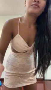 ลูกไม้ โชว์เอวข้าง มัดหลังแบบสับร สายเที่ยวสายปาร์ตี้ออกเดท