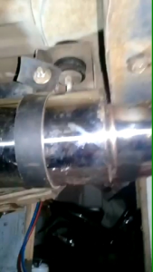 Knalpot mobil js racing ful bass stenlis steel