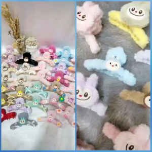 JEPIT RAMBUT LABUBU IMPORT PREMIUM / JEDAI BULU LABUBU JUMBO / JEPIT RAMBUT LABUBU KOREAN STYLE / JEDAI FASHION VIRAL / CUTE LABUBU HAIR CLIP / JBL965558