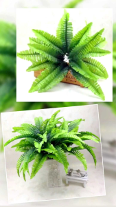 Daun Pakis AL01 Plastik Artificial Tanaman Hias Dekorasi Panggung Rumah