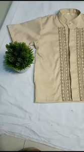 BAJU MUSLIM ANAK LAKI-LAKI KOKO BORDIR ANAK USIA 1-7 TAHUN BAJU KOKO ANAK ELMINA 100% KATUN TOYOBO IMPORT
