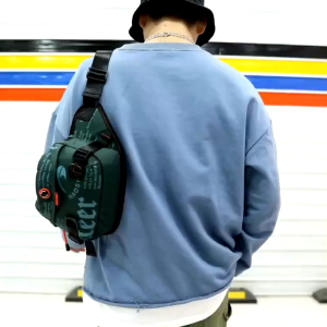 BISA COD Tas selempang pria import terbaru Tas pinggang tas selempang pria anti air tas korea tas selempang gaul korea