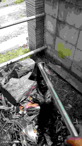 cangkul mini gagang panjang pacul kebun kecil