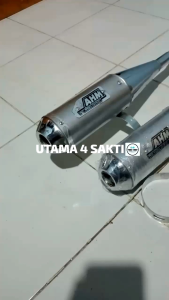 Knalpot Standar Racing AHM: Aksesoris Motor Bebek PNP Tinggal Pasang