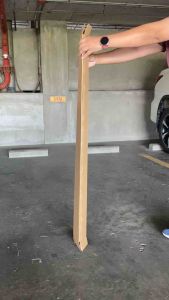 10x10x120 ซม. กล่องกระดาษลูกฟูก 3 ชั้น ทรงยาว ทรงสูง ทรงแคบ กล่องฝาชน แข็งแรง 100 ตร. สม