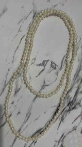 Dawson Long Pearls Necklace: Kalung Mutiara Panjang Lilit Multistyle