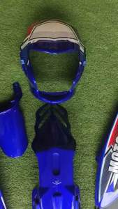 ชุดสีวิบากโซนิกไซเคิลครอสสีน้ำเงินมีจำนวน5ชิ้น