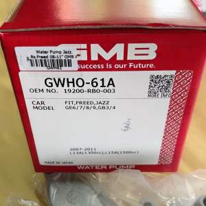 WATER PUMP JAZZ RS GE8 MOBILIO FREED POMPA AIR JAZZ RS S 2008-2013 GMB JAPAN ORIGINAL IMPORT
