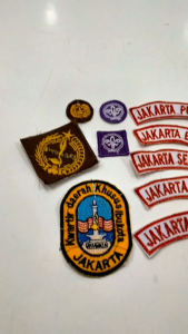 1 Set Lokasi Kwarda Kwartir JAKARTA+ Atribut Pramuka