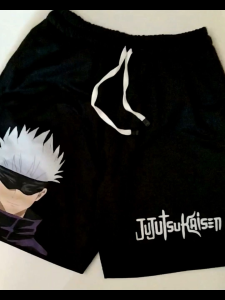 Celana Santai Anak 1-12 Tahun Celana Anak Cowok Celana Pendek Anak Anime Jujutsu Kaisen Gojo Satoru