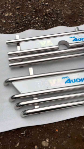 bumper traga samping&belakang bahan full steinless bisa riquest nama costum(chat)