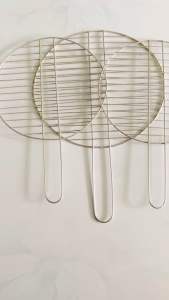 Vĩ nướng - Vĩ nướng inox tròn - Vĩ nướng thịt (đường kính 25cm & 30cm)