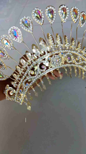 Mahkota Tretes Aceh Hafizah Elegan & Terjangkau Aksesoris Rambut Cocok untuk Berbagai Acara Desain Mewah dan Tahan Lama - Headpiece