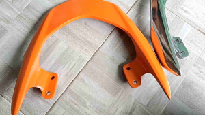 Behel begel pegangan jok belakang Honda Blade new ori