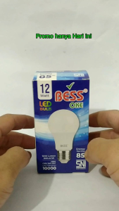 Lampu LED Bess Oke 12 Watt Cahaya Putih Neon Bohlam