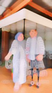 RALINE DRESS WHITE SET COUPLE SET BAJU KONDANGAN
