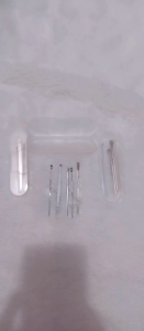 1 Set Isi 5 in 1 Alat Pembersih Telinga Korek Kuping Stainless 5in1
