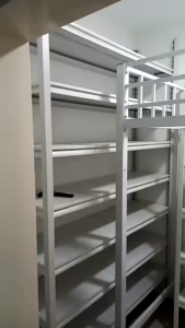 Helper room loft bed customize with shelf Singapore