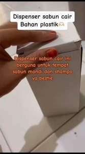 Dispenser Sabun Cair - Rak Sabun Cair - Tempat Sabun Cair