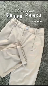 Celana Baggy Pants Wanita