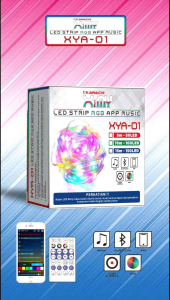 Lampu LED Strip Warna Warni USB Bluethooth Kawachi XIMY XYA-01
